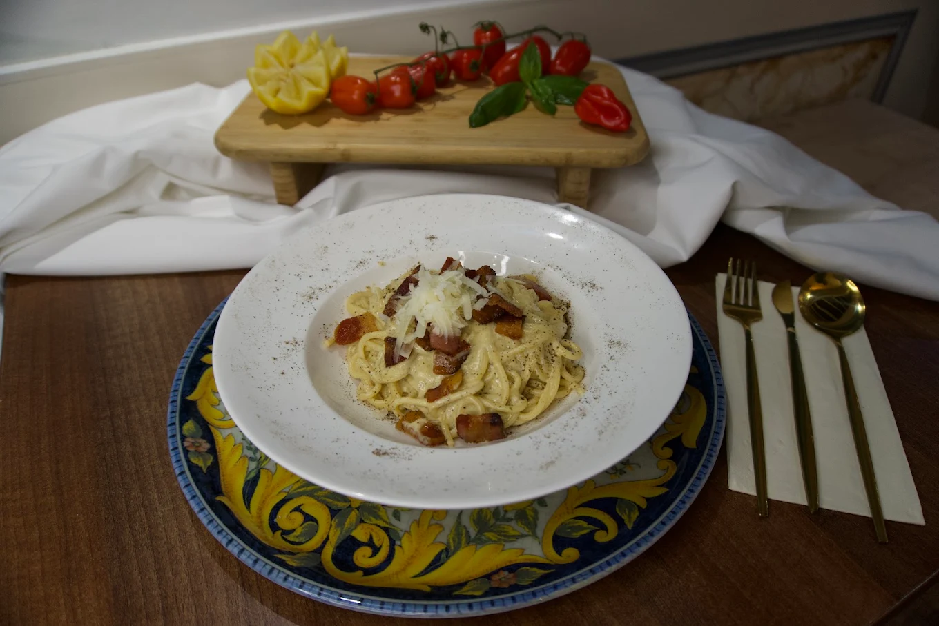Carbonara at Napoleat