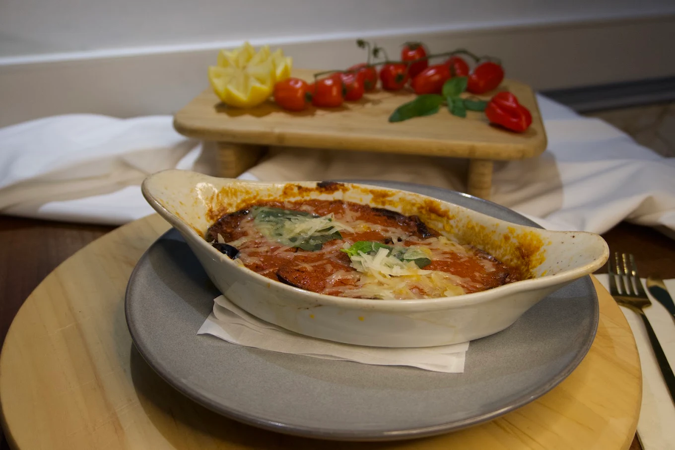 Parmigiana Di Melenzane at Napoleat