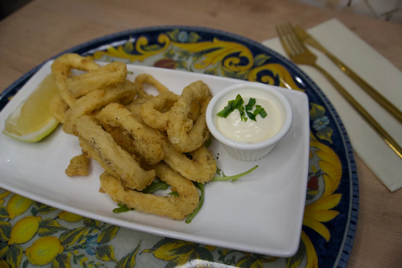 Calamari at Napoleat